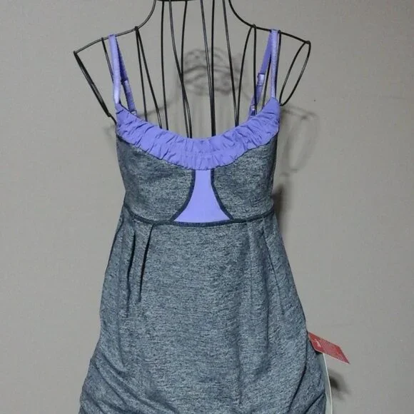 NWT Lululemon Yogi Dance Tank Top Purple Heathered​​ - Picture 3 of 10